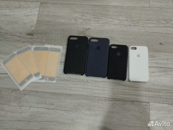 Чехлы и стекла на iPhone 7 Plus, 7