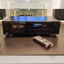 Кассетная дека denon drm 710+пульт ду