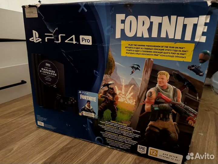 Sony playstation 4 PS4 pro 1tb с играми