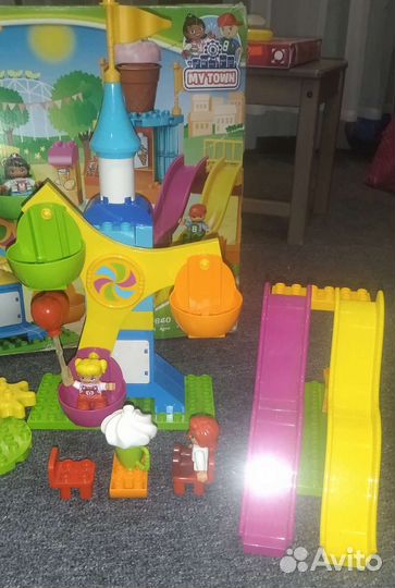 Конструктор lego duplo Большой парк аттракционов