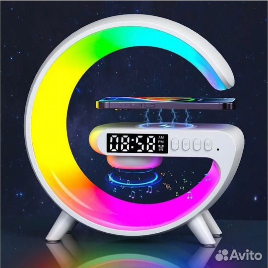 Беспроводная колонка ночник