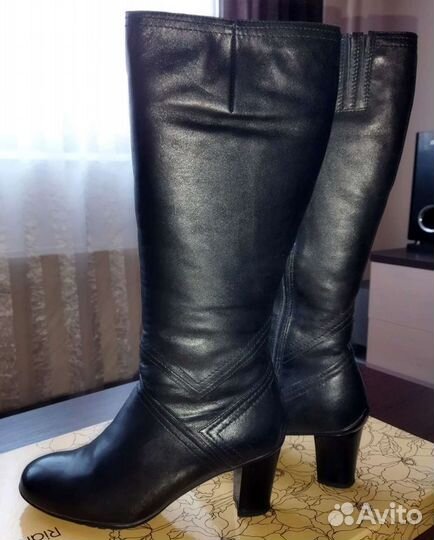 Сапоги натуральная кожа (Эконика)