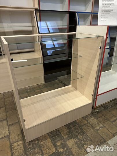 Прилавок 800мм молочный дуб