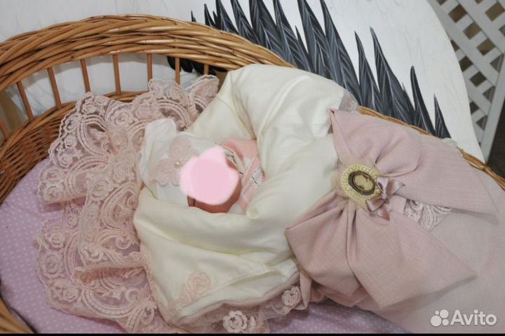 Конверт на выписку для девочки