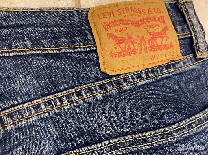 Джинсы мужские levis