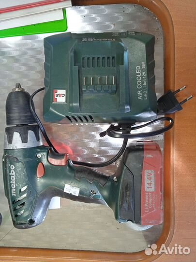 Шуруповерт metabo 14.4