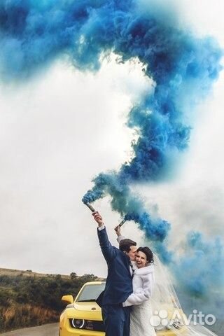 Цветной дым. Густой. 60 сек