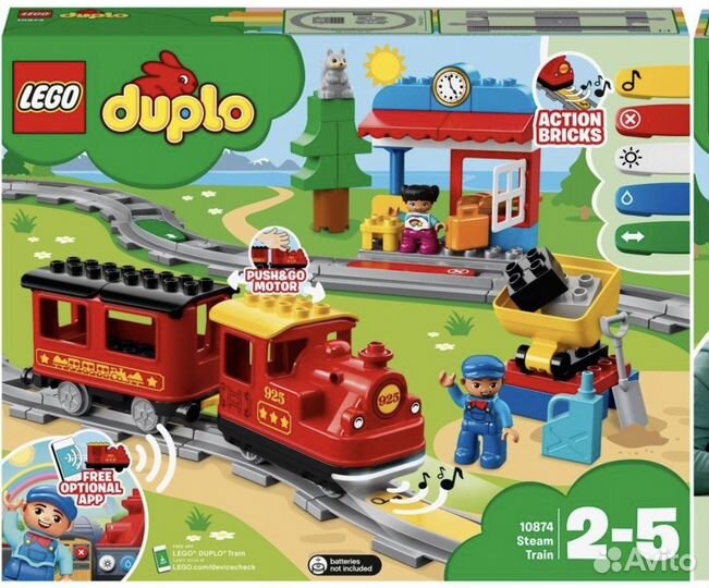 Lego duplo поезд