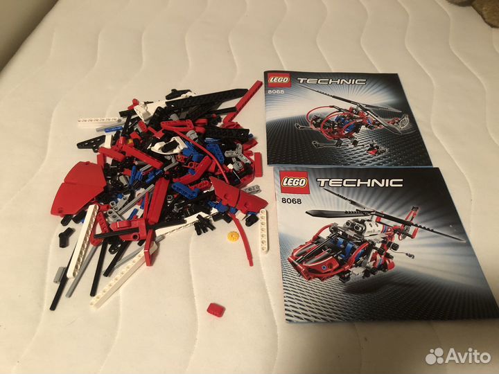 Lego technic вертолет