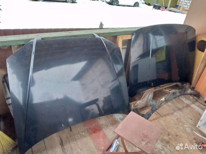 Капот vw пассат б3 черный passat b3 чери амулет