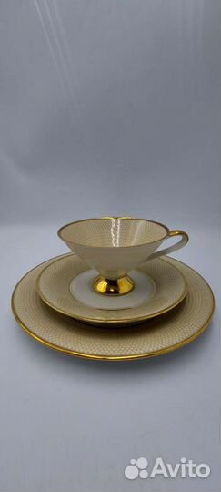 Чайное трио bavaria elfenbein porzellan 1935
