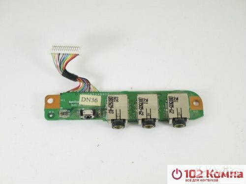 Плата audio разъемов для ноутбука HP Pavilion DV90