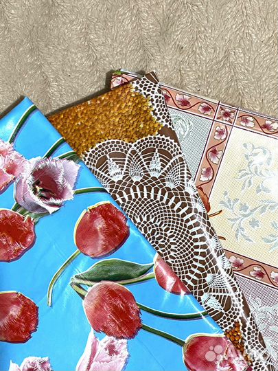 Скатерть (клеенка) 80*130; 83*125; 138*187