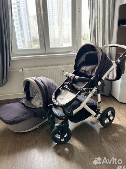 Коляска 2 в 1 детская toscana