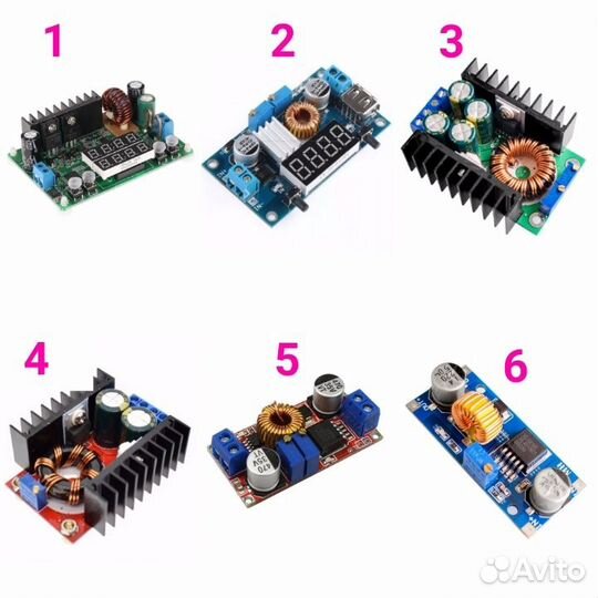 Преобразователи dc/dc понижающие/повышающие