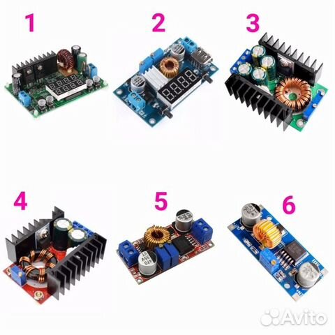 Преобразователи dc/dc понижающие/повышающие