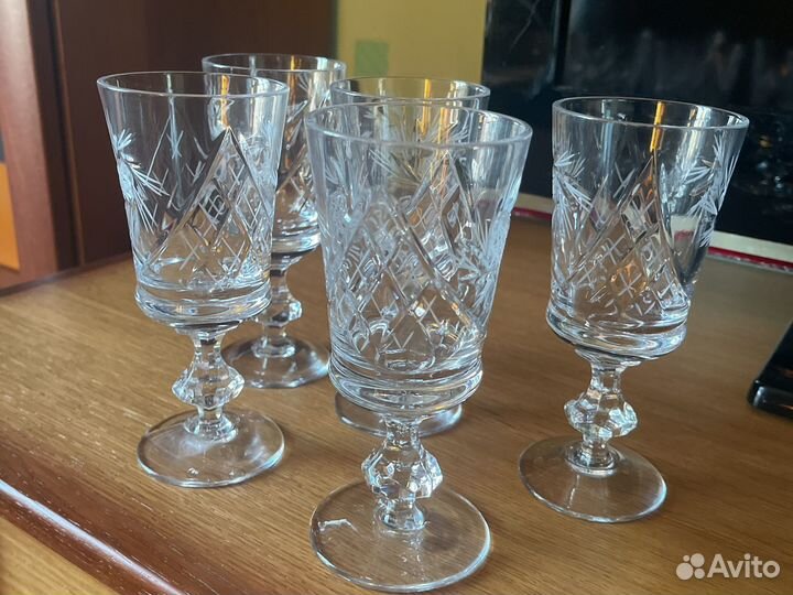 Рюмка фужеры бокалы хрусталь СССР