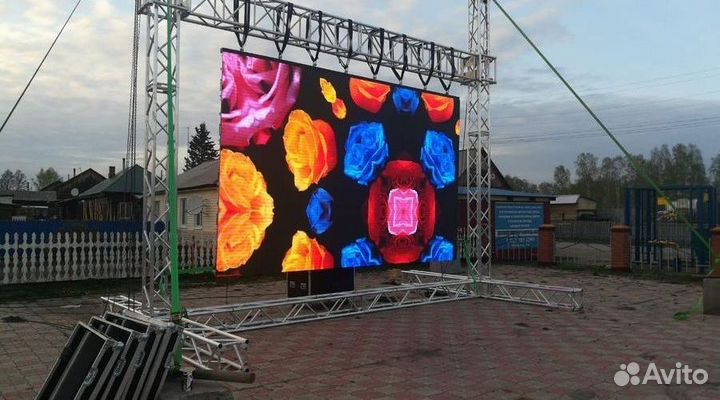 Прокатный светодиодный LED экран