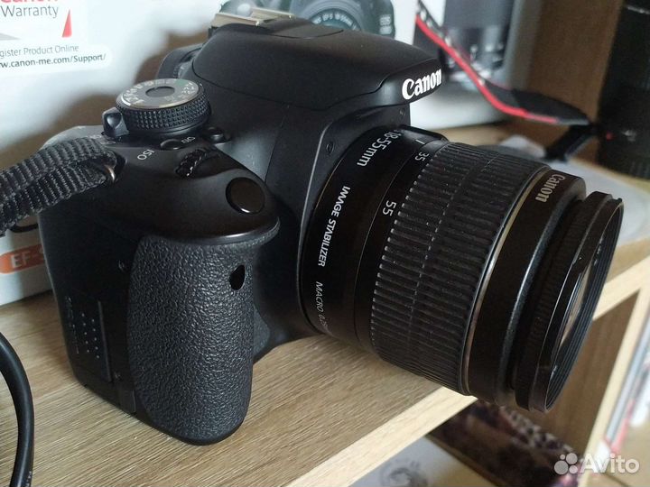 Зеркальный фотоаппарат canon 600d