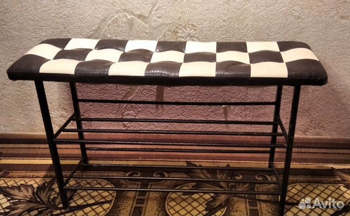 Полочка для обуви мягкая, кованая