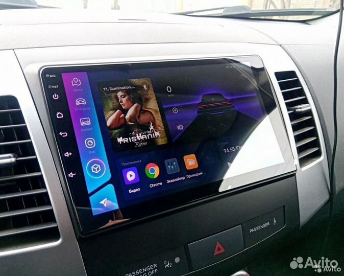 Магнитола Mitsubishi Outlander XL Android IPS