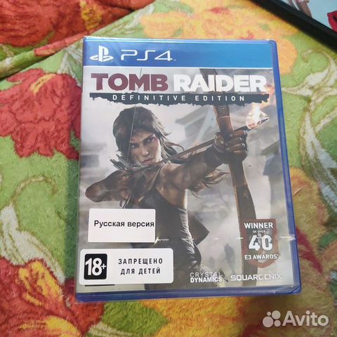 Tomb Raider definitive edition ps4 новый