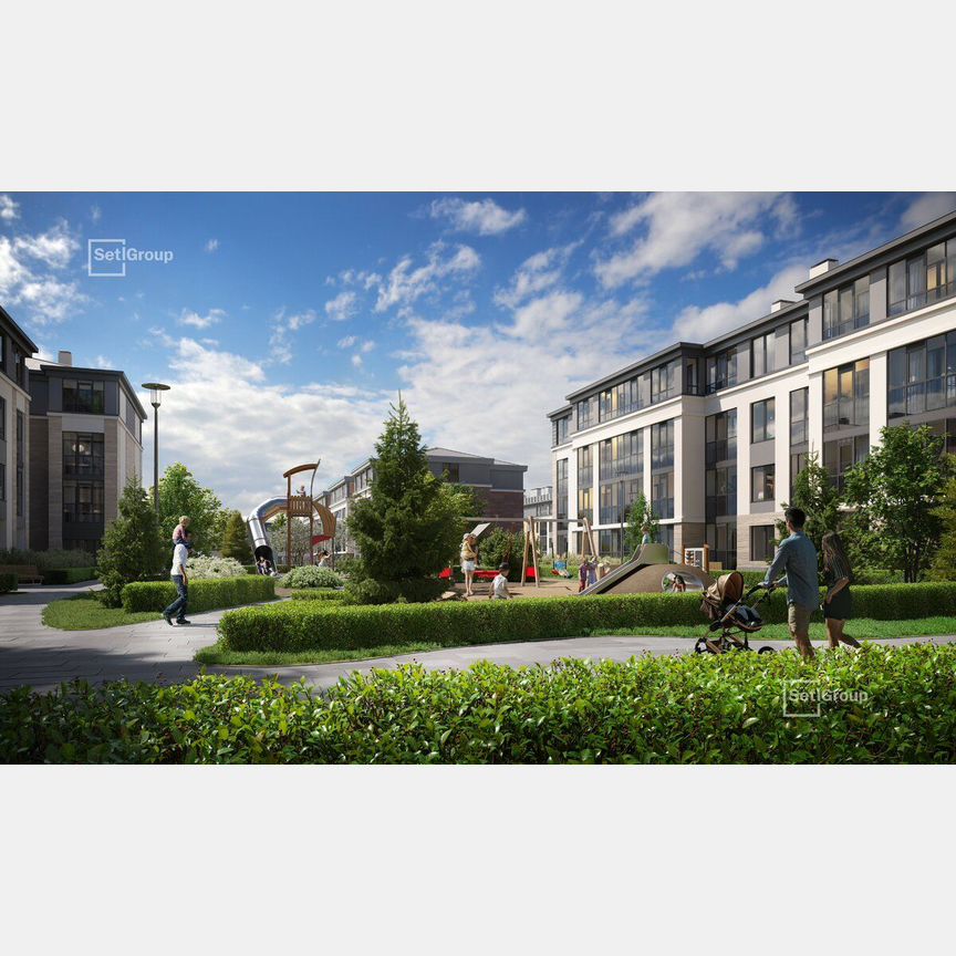 1-к. квартира, 34,1 м², 1/4 эт.