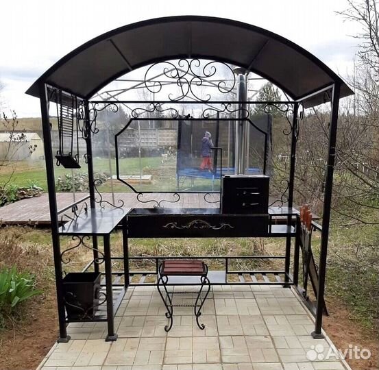 Мангал лофт