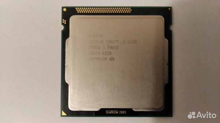 Процессор Intel core i3-2130 LGA 1155 (с кулером)