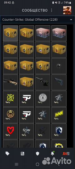 Рандомные скины cs go до 3 штук