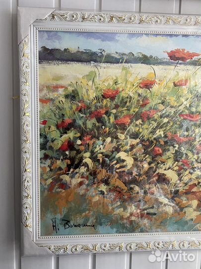 Картина репродукция «Маки»