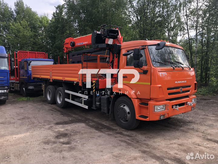 КамАЗ 65115-3094-48 с КМУ, 2023