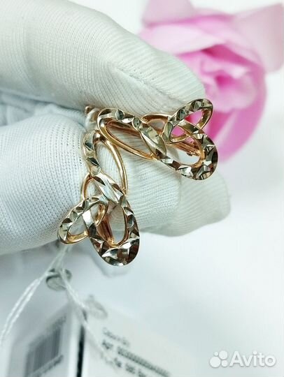 Золотые серьги