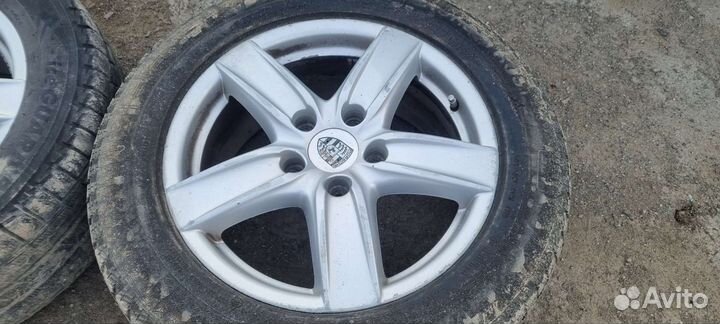 Комплект дисков на porsche сayenne r18