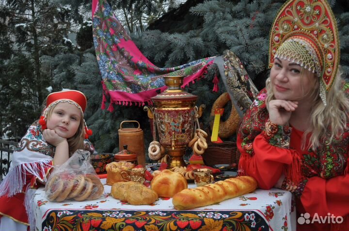 Русский народный костюм для девочек