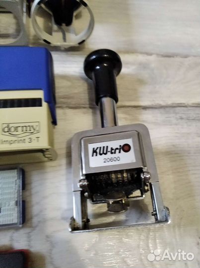 Оснастки для печати, буквы, штампы лотом