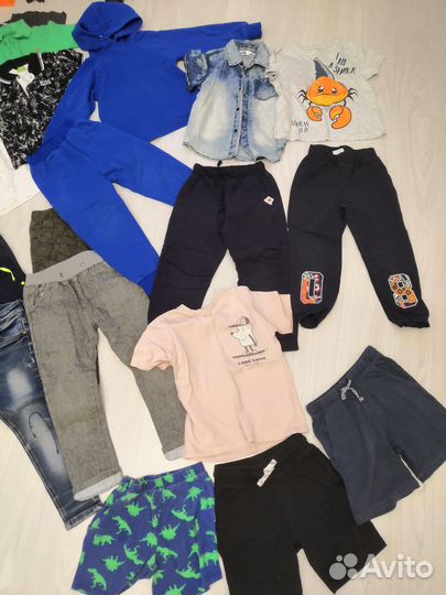 Огромный пакет вещей на мальчика 98-104-110