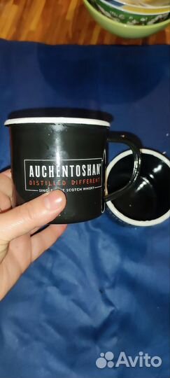 Эмалированные кружки 2шт