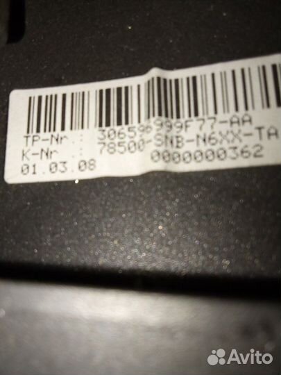 Руль Honda Civic R18A2 2008