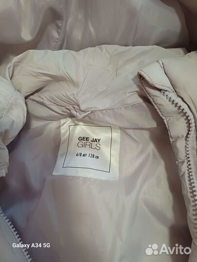 Куртка осенняя для девочки 128