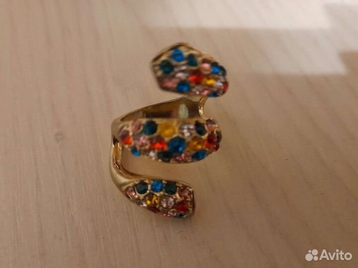 Брошь, кольцо для платка