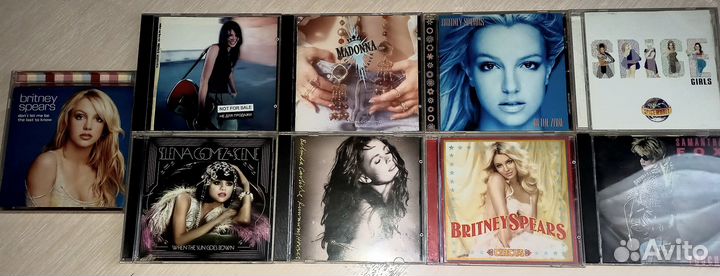 Cd music. Britney Spears, Selena Gomez, Belinda