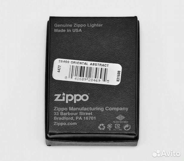 Зажигалка Zippo 28469 Oriental Abstract Оригинал