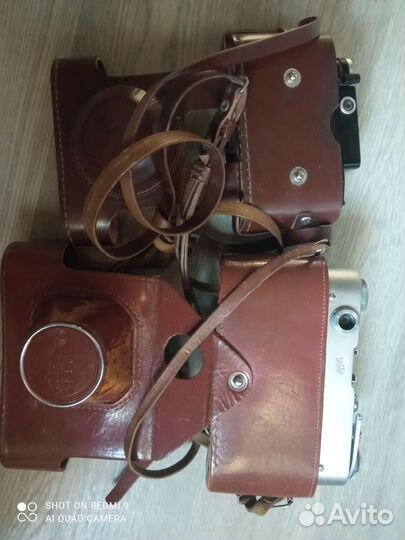 Пленочный фотоаппарат смена 4 и фэд 3