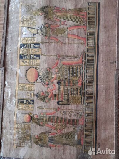 Картина на папирусе