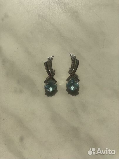 Серебряные серьги