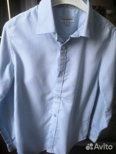 Рубашки Alessandro Borelli на 12лет, 13рам