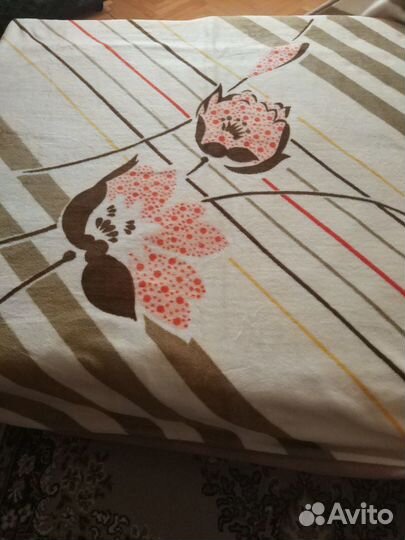 Покрывало плед бу