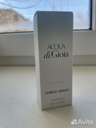 Духи acqua di Gioia