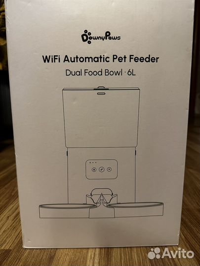 Автоматическая кормушка для животных на 2 чаши